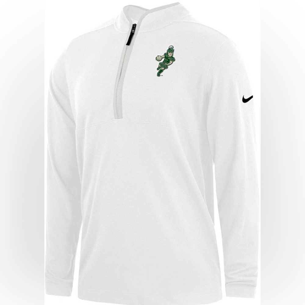 Nike Michigan State Spartans Men’s Sparty Basketball Qtr Zip Pullover